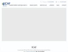 Tablet Screenshot of icaf.fr